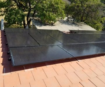 Solar panel installation in Kern County
