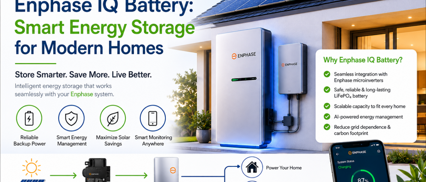 Enphase IQ Battery: Smart Energy Storage for Modern Homes